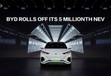 BYD logra el hito de alcanzar un récord por fabricar 5 millones de vehículos de nueva energía » 2023