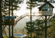 Increíbles casas en los árboles de EE.UU. y Canadá pensados para familias »