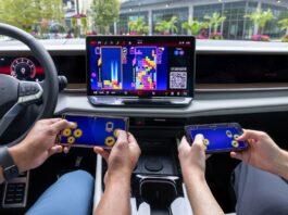 Volkswagen presenta el «AirConsole», un sistema de videojuegos integrado en el vehículo, para ciertos modelos del año 2027