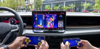 Volkswagen presenta el «AirConsole», un sistema de videojuegos integrado en el vehículo, para ciertos modelos del año 2027
